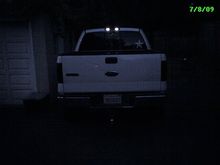 no lights...(except bed lights)