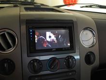 Movie screen w/o controls