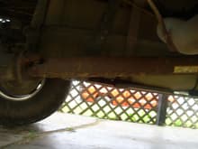 What driveshaft looked like when I started