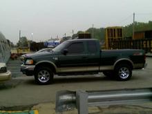 LEVELED ABOUT 1/2IN. IN FRONT. STILL CAN GO ANOTHER 1IN.
