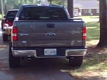 The Back - I put dual exhaust on the back.