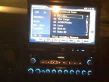 night pic unit open(if you notice it is on my fave xm channel) after i installed eq