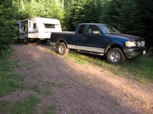 1999 F150 at Sleeping Giant Provincial Park, Ontario, Canada.