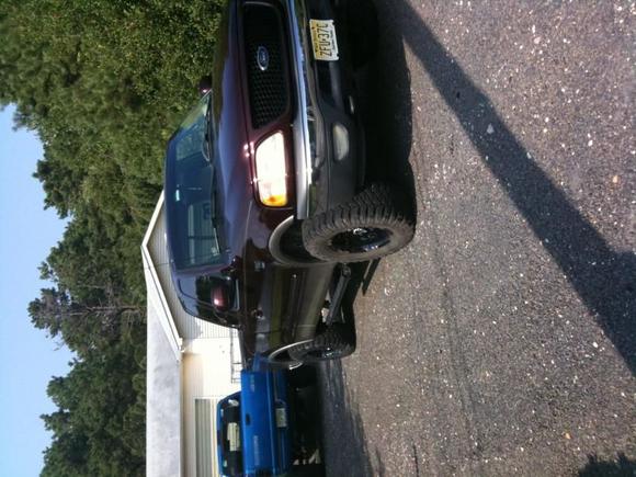 parkd near my friends dodge