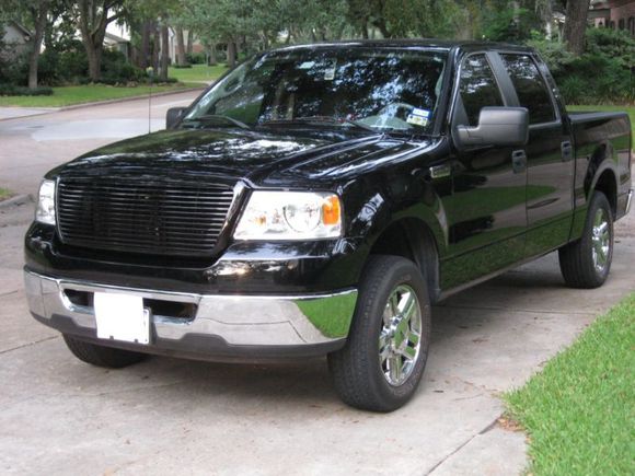 black Roush grille