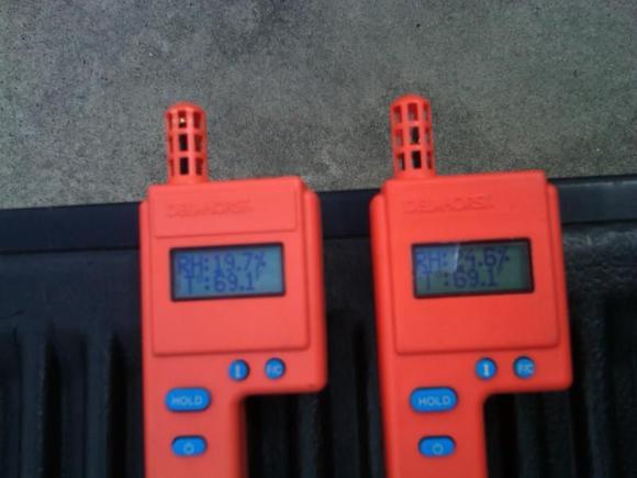 IMG00218 20110402 1400 Test began at 1:56 allowing the meters 4 minutes to measure outside temp.