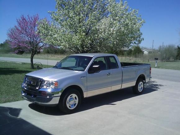 New chrome door handles &amp; rocker panels 3
