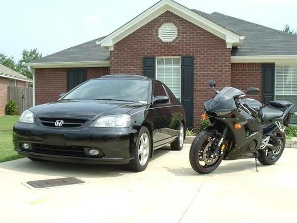 2001 Civic and 2004 Raven R6