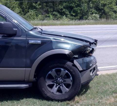 My '04 right after the accident.