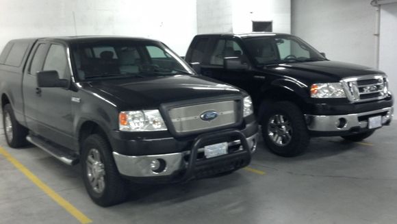 stock wheels and tires
mesh grille