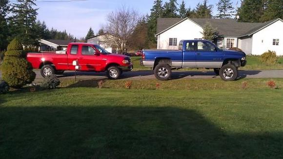 My brothers and my truck