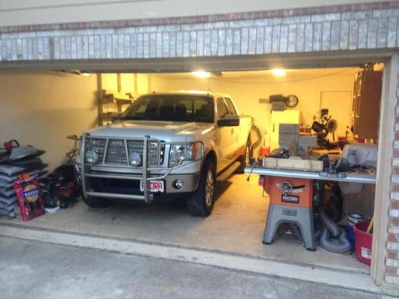 Actually fits in the garage!