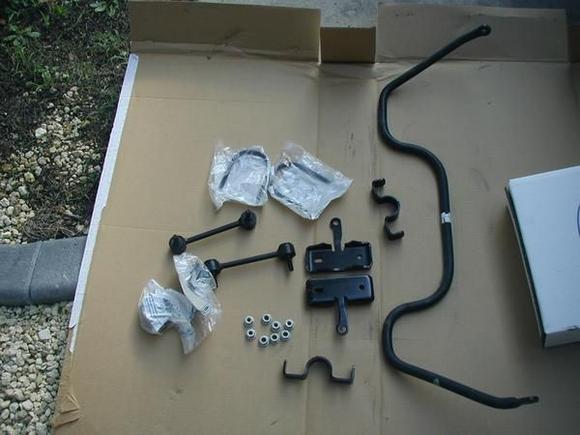 lightning rear swaybar kit (brand new)