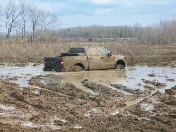 getting it a little dirty