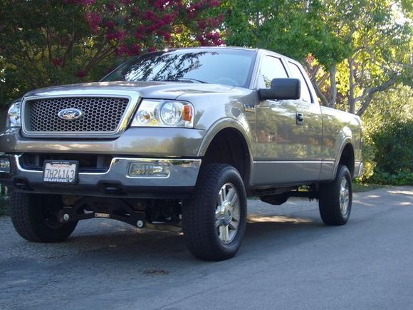 Lifted on stockers.