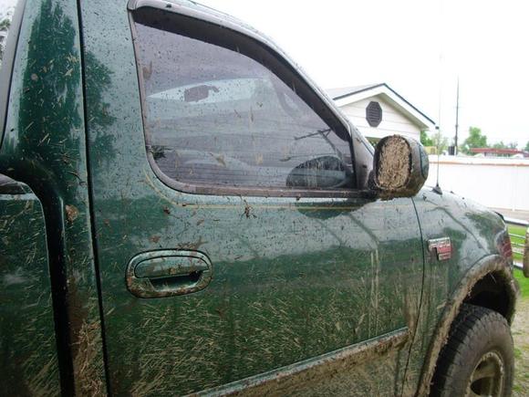 Day after a night of mudding