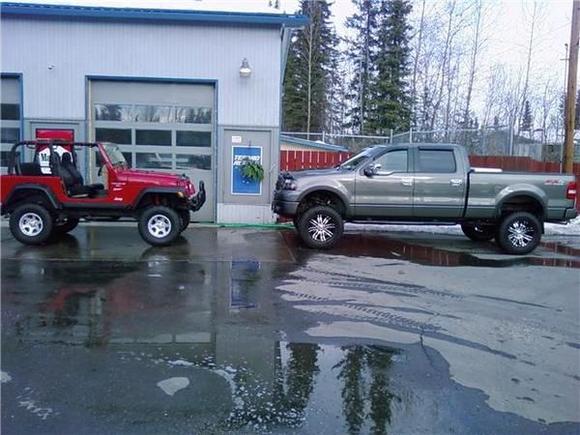 jeep and f150 2