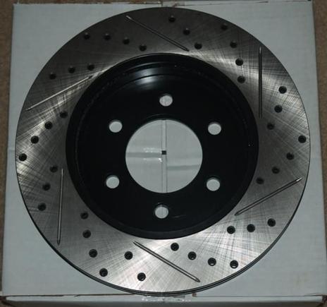 Stoptech Drilled Slotted Rotor