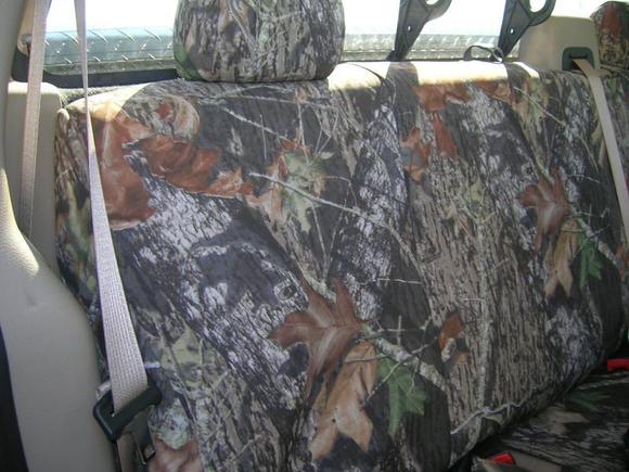camo seat covers for the back seat