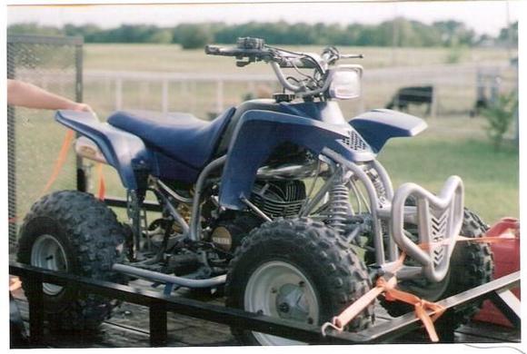 Yamaha Blaster completely Modified