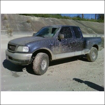 it got way muddier... this was early on