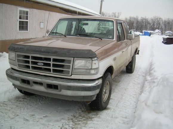 Got hit with a 4" thick piece of ice the size of a GMC Yukon roof. Broke both mirrors, wing window, and dented roof.