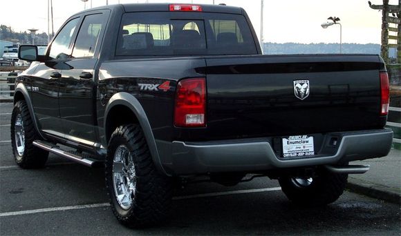 Pat's (husband) new 2010 Dodge Ram 1500 TRX4 - loaded to the gills - 1 day old