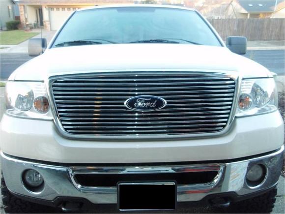 New Roush Grill put on today (thanks babe). Install was very easy.