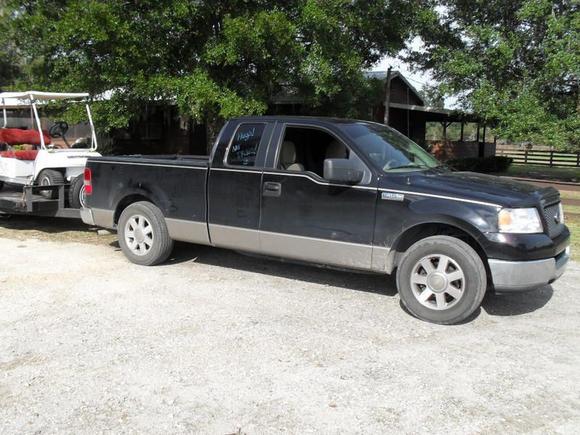 Lowering shackles plus trailer