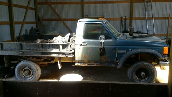 91 f350 frame donor
