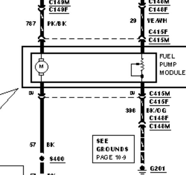Fuel Pump Wires F150 Forums, 1997 F150 Fuel Wiring Diagram