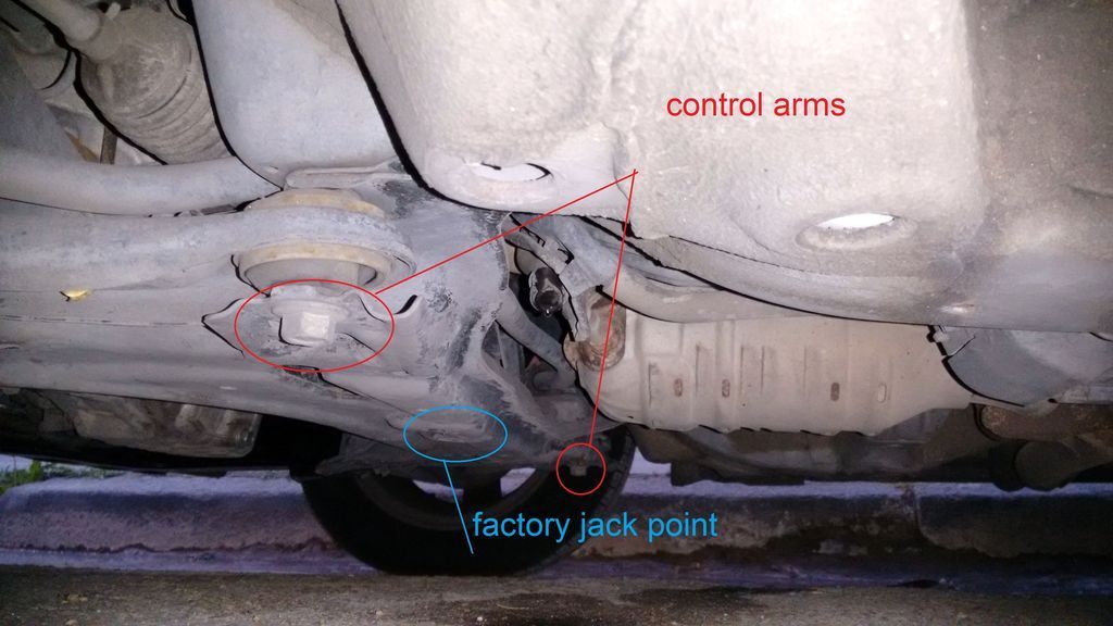 Alternative jacking points - Unofficial Honda FIT Forums