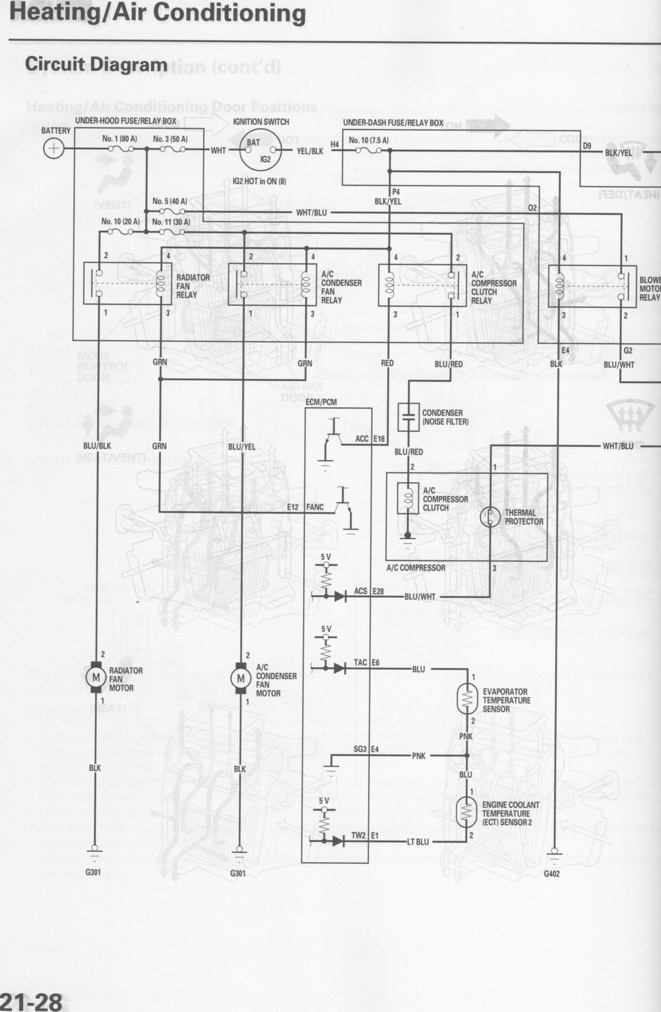 Wiring Schamatic A/C System - Unofficial Honda FIT Forums Honda D16Z6 Wiring-Diagram Unofficial Honda FIT Forums