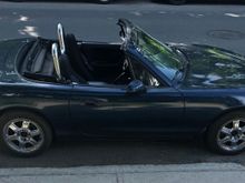 I stumbled across a sweet 1990 500 SL 
and was soooo close to buying it but the owner was being super difficult on the actual transfer so it fell through after 3 WEEKS of deal on deal off and as I’m telling a mechanic about the story the Miata seller pulls into the shop and I sealed the deal