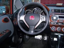 interior of a 2008 TYPE R