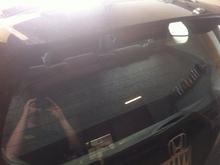 installed looking through hatch