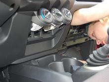 me installing aftermarket head unit in the fit