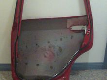 Gutted door so far...