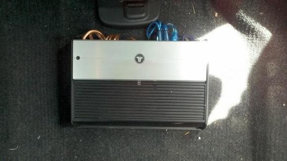 600 Watt JL Amp underneath my rear driver's side seat
