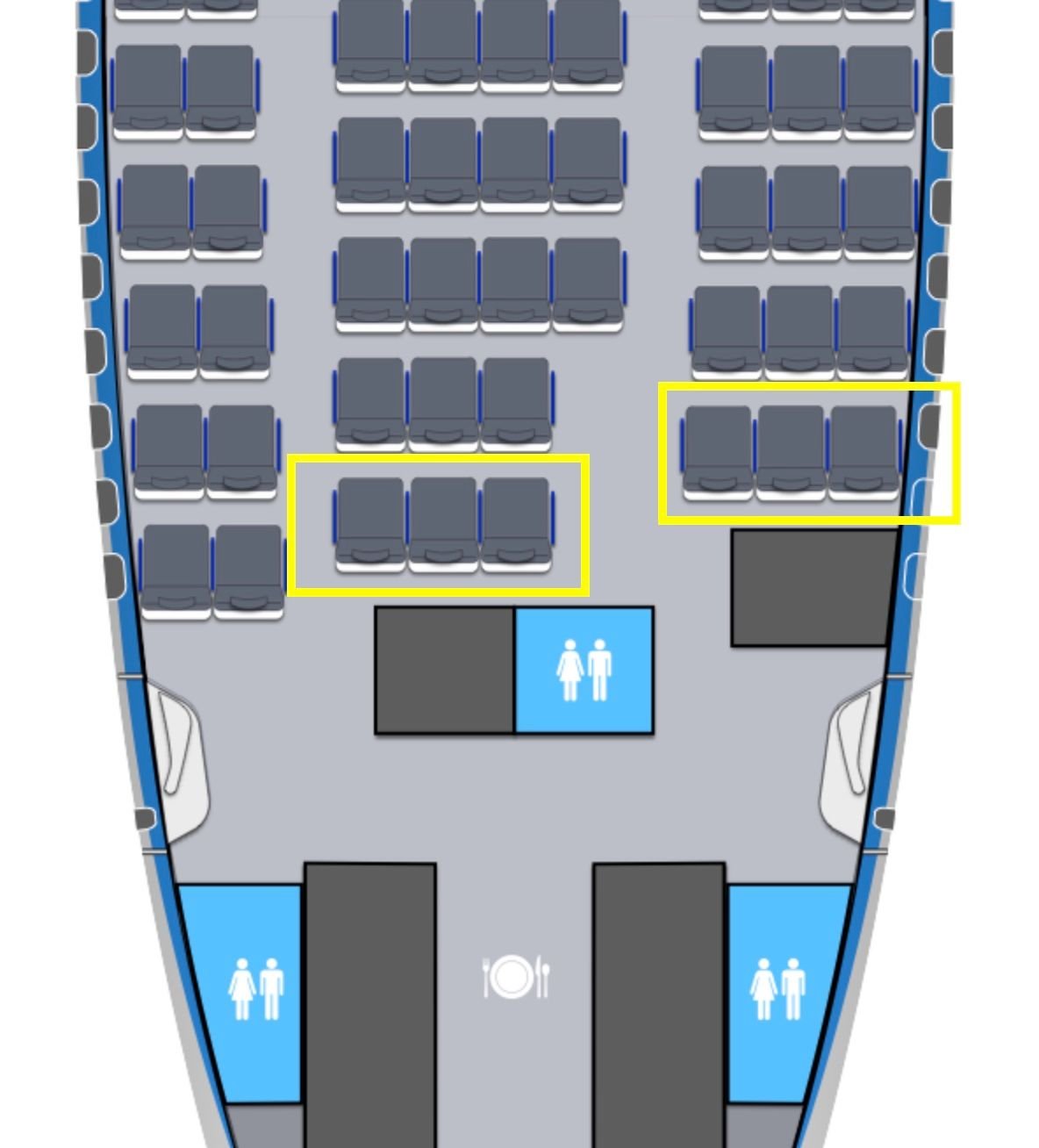 Do the last economy rows recline on 777 300ER 2 4 3 FlyerTalk