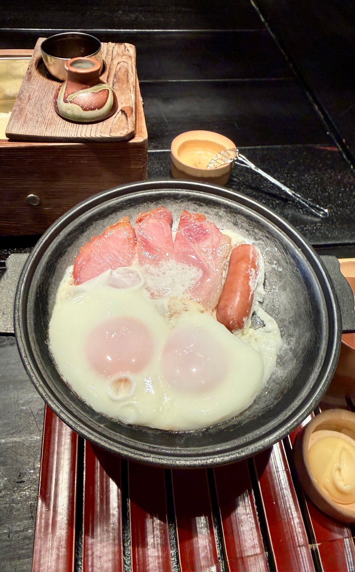Make your own ham-egg