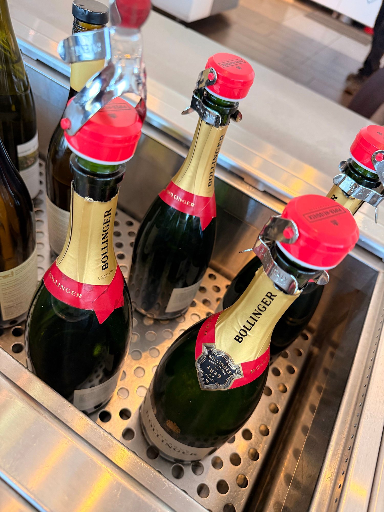 Much better wines/drinks at the AA FL these days. 