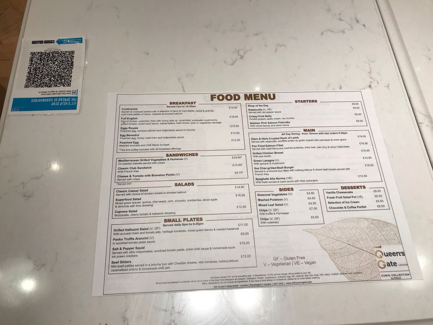 100 Queen's Gate Hotel London, Curio Collection by Hilton {GBR} (was