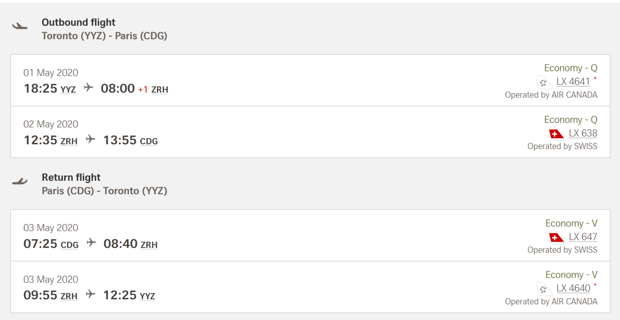 swiss air check in baggage allowance