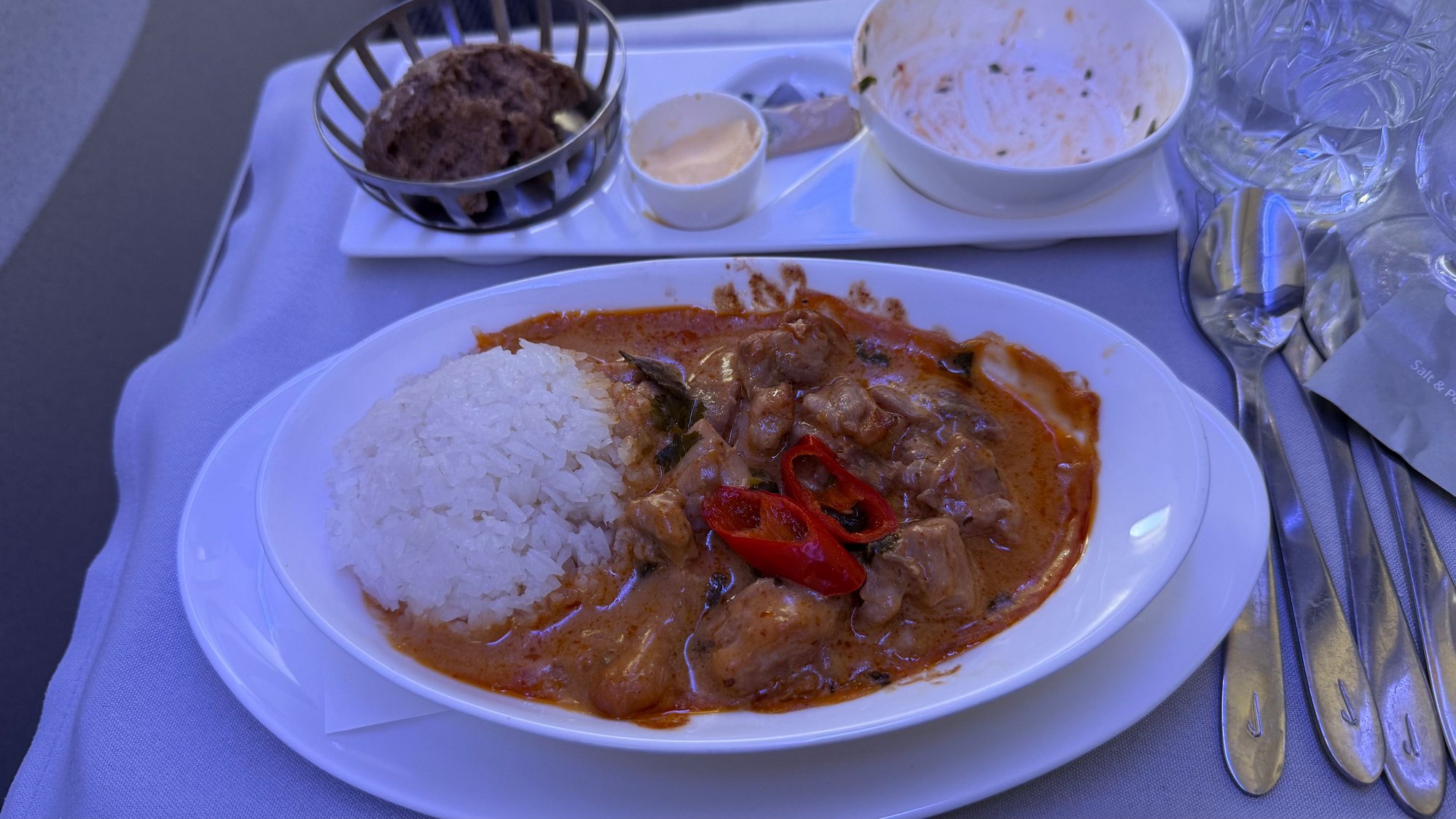 Chicken Penang very tasty