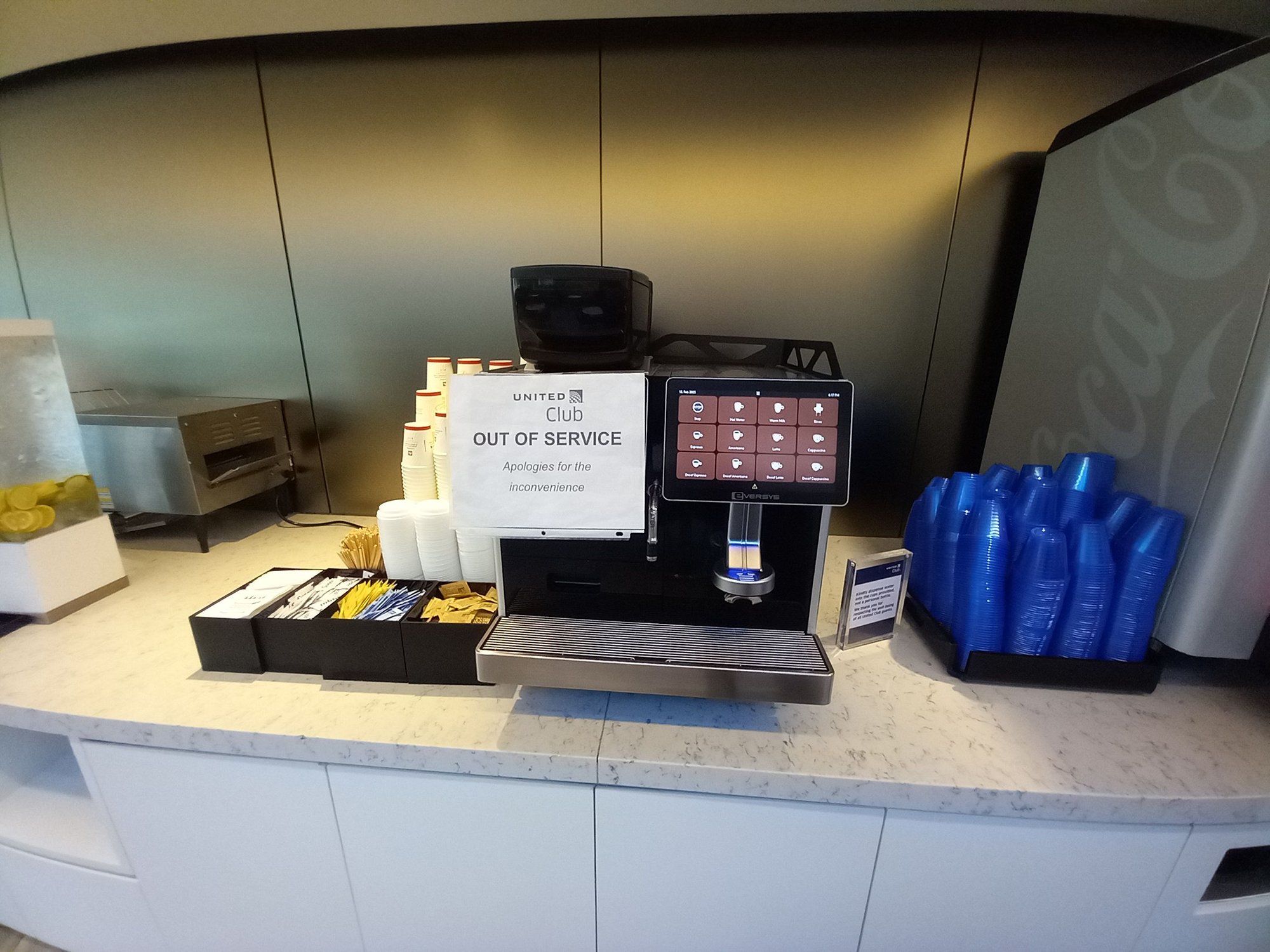 Starbucks Coffee Machine - Terminal 2, near Gate B6