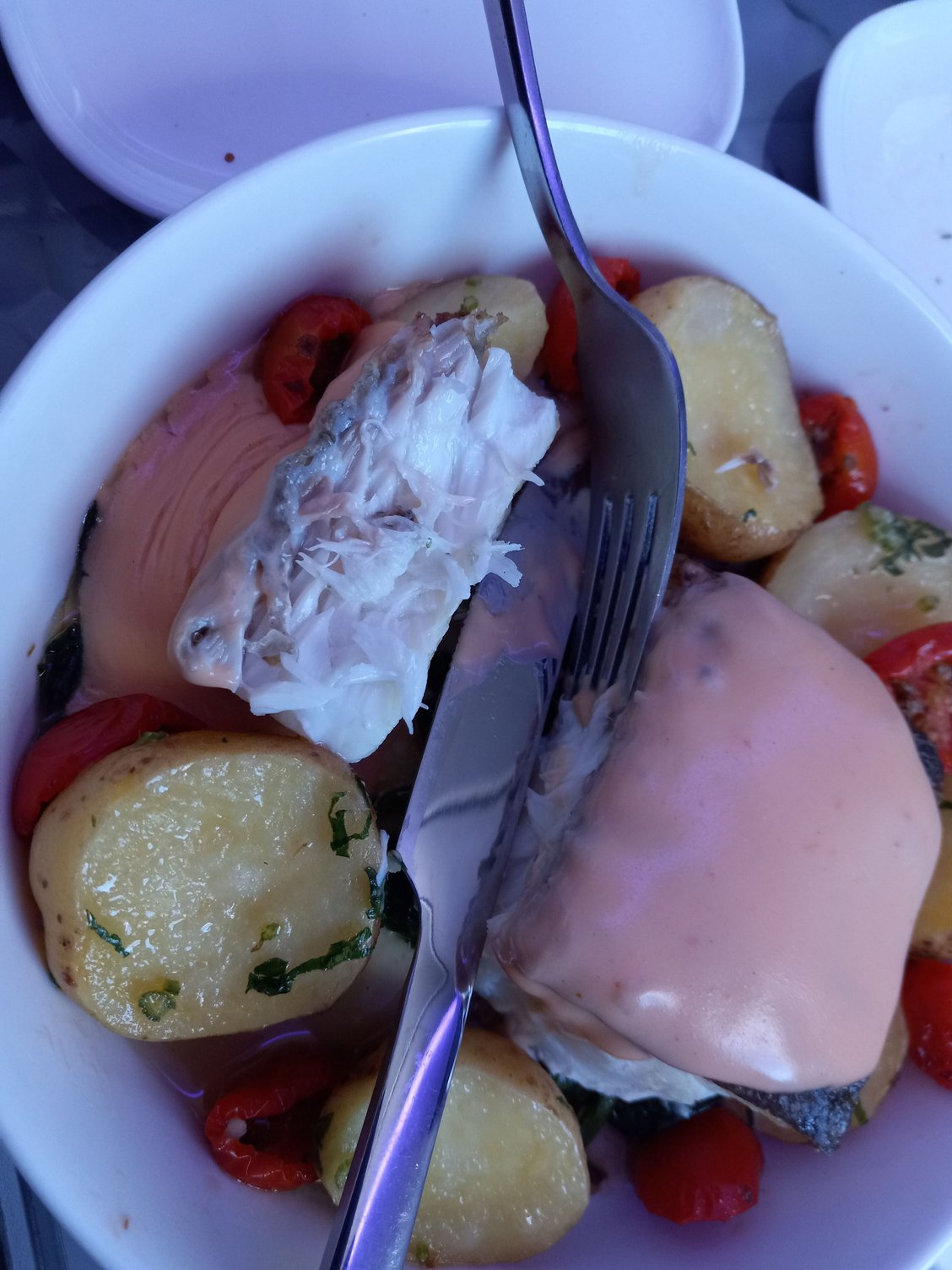 Juicy, can fully recommend, albeit the potatoes were totally undercooked and I left them behind.