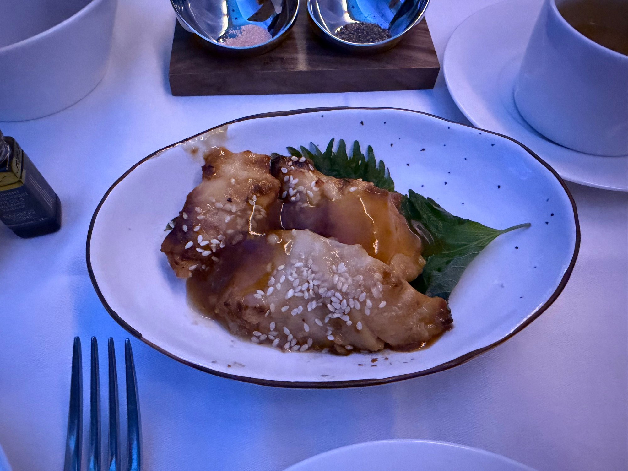 Chilled Baked Cod - Good but not great.