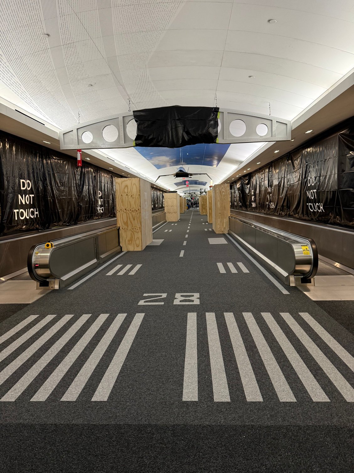 Looking towards Concourse E