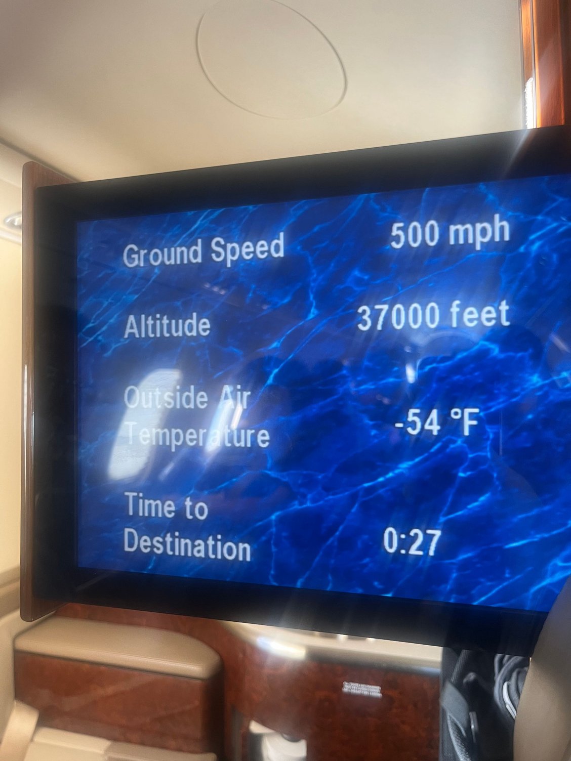 Handy altitude guide, similar to the IFE on a 767 of your. Sometimes they get up to 40-45k.